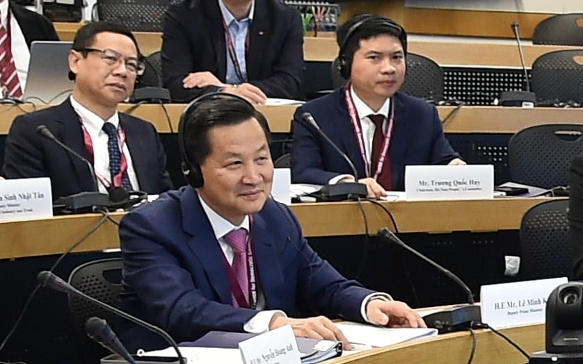 Le vice-Premier ministre Le Minh Khai participe au Programme de formation des cadres supérieurs du Vietnam (VELP) 2024