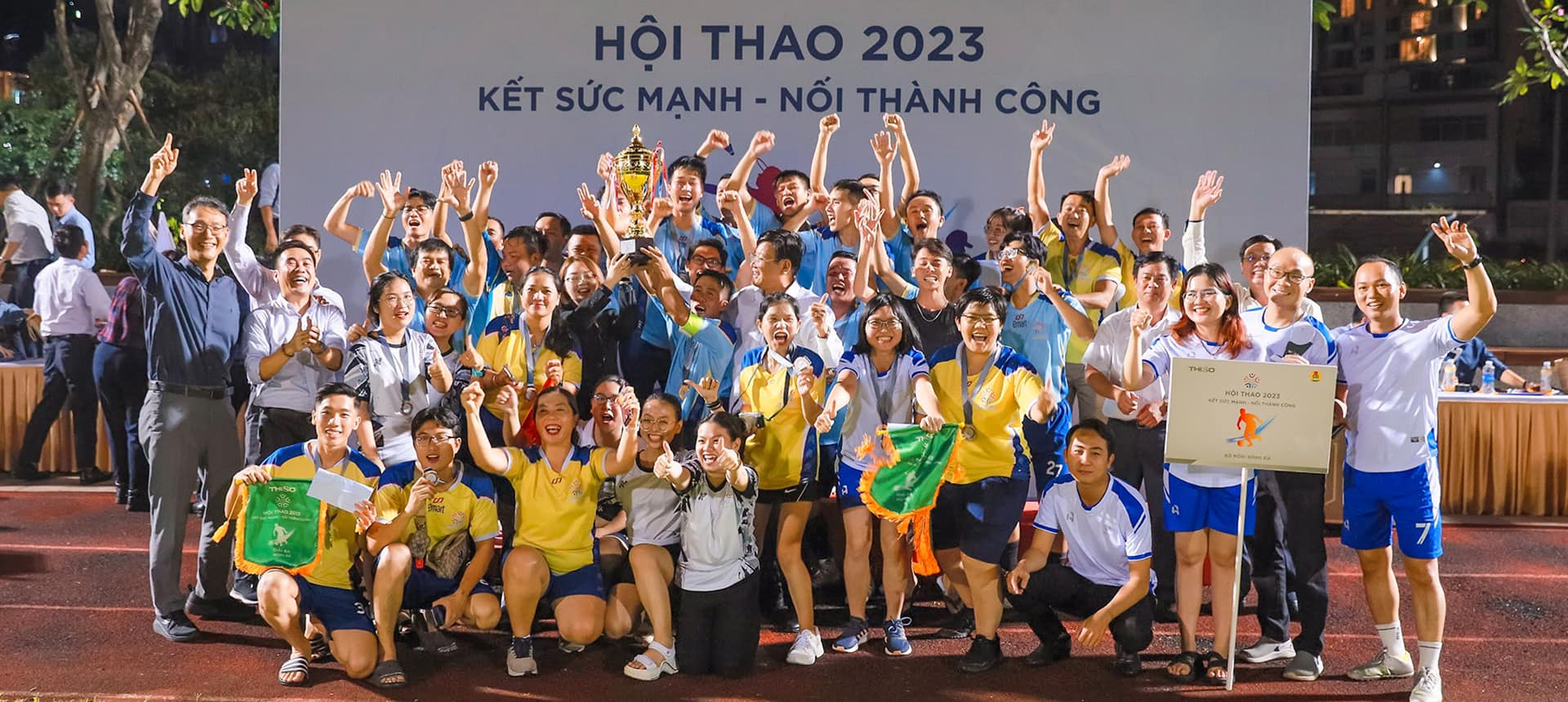 Hội thao “Kết sức mạnh - Nối thành công” THISO năm 2023 diễn ra trong không khí sôi nổi, tưng bừng của CBNV THISO