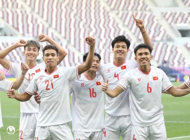 U23 វៀតណាម​ប្រាកដ​ជា​បាន​ចូល​ទៅ​វគ្គ​បន្ត។ រូបថត៖ VFF។