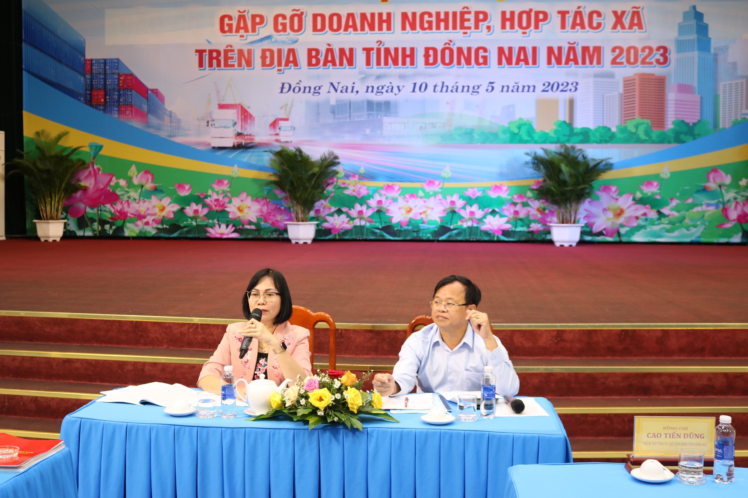 dong nai hoi nghi ket noi gap go doanh nghiep hop tac xa tren dia ban nam 2023