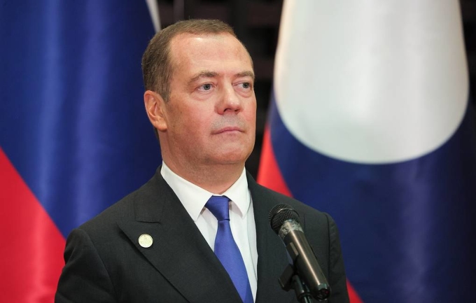 Stellvertretender Vorsitzender des Sicherheitsrats der Russischen Föderation Dmitri Medwedew. Foto: TASS