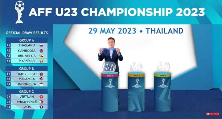 Determining the group of U23 Vietnam at the 2023 Southeast Asian U23 tournament - 1