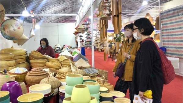 La Feria de Productos Industriales Rurales y Productos OCOP está a punto de celebrarse en el distrito de Ba Vi.