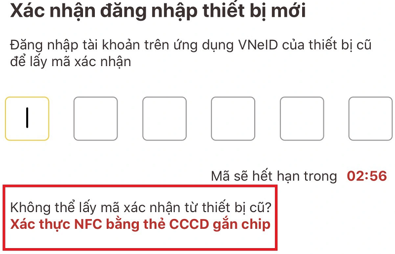 Hướng dẫn cách đăng nhập VNeID khi không còn thiết bị cũ