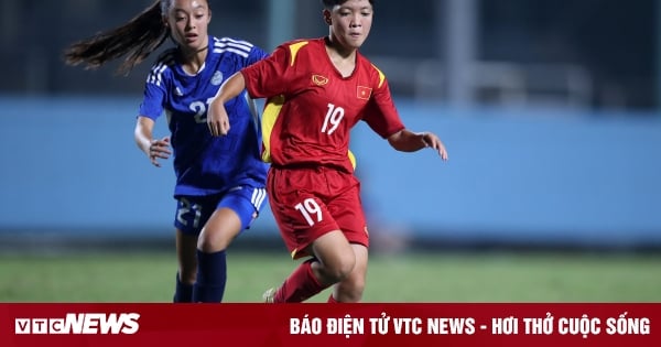 U17 Vietnam lost to Philippines, missed the ticket to the final round of U17 Women's Asia 2024