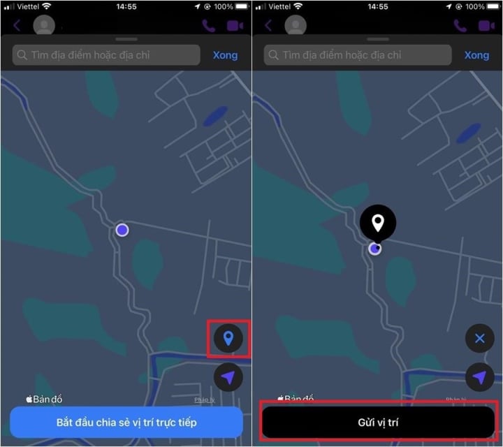 The simplest way to share location on Messenger - 8