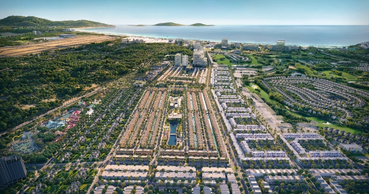 Inauguración del proyecto "River" Town, una ciudad flotante junto al mar en el marco del proyecto CaraWorld