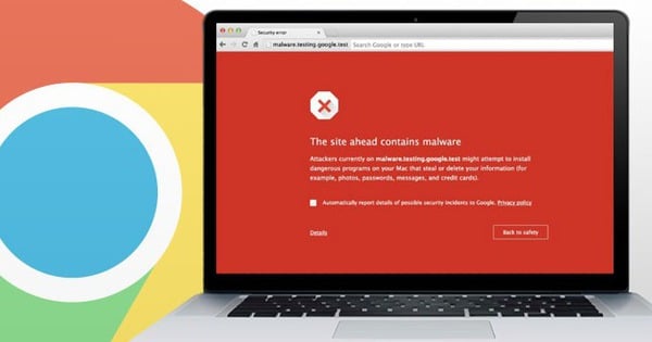 Chrome có thể phát hiện trang web độc hại theo thời gian thực