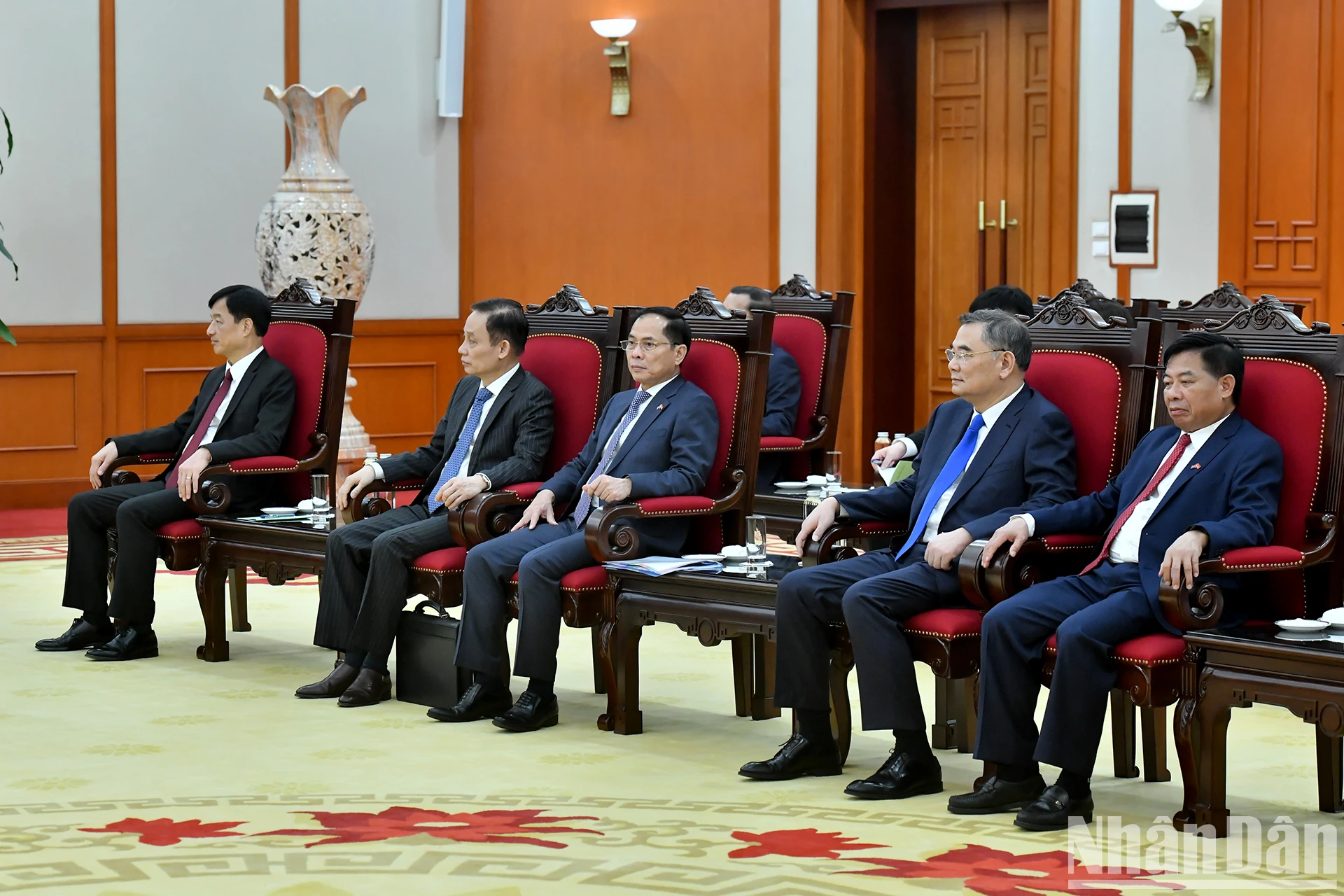 [Foto] El Secretario General To Lam se reúne con el Rey de Camboya, Norodom Sihamoni. Foto 7