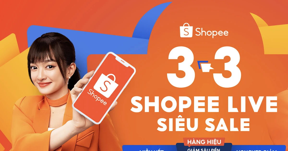 Суперраспродажа 3-3 Shopee Live, первая крупная распродажа 2024 года