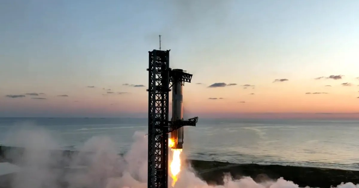 SpaceX successfully launched the Starship rocket system