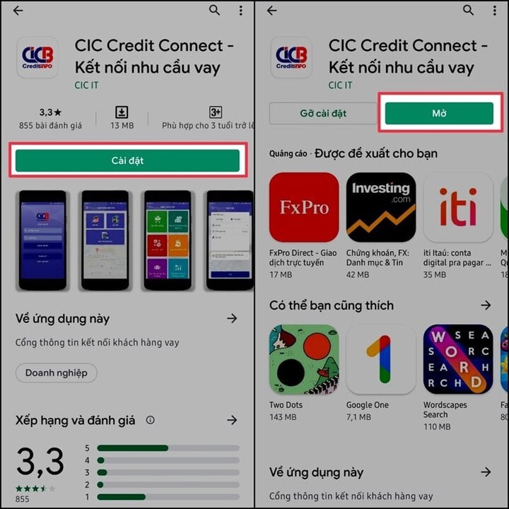 Download the CIC app.