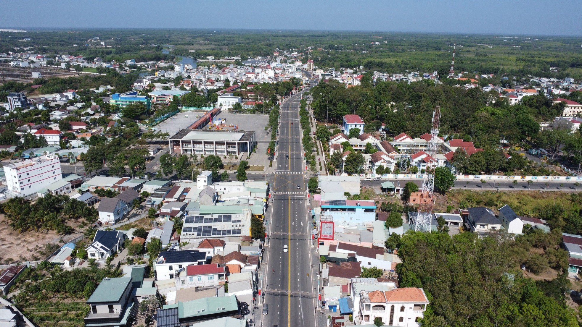 Viewing the newly established city in Binh Duong from above photo 4