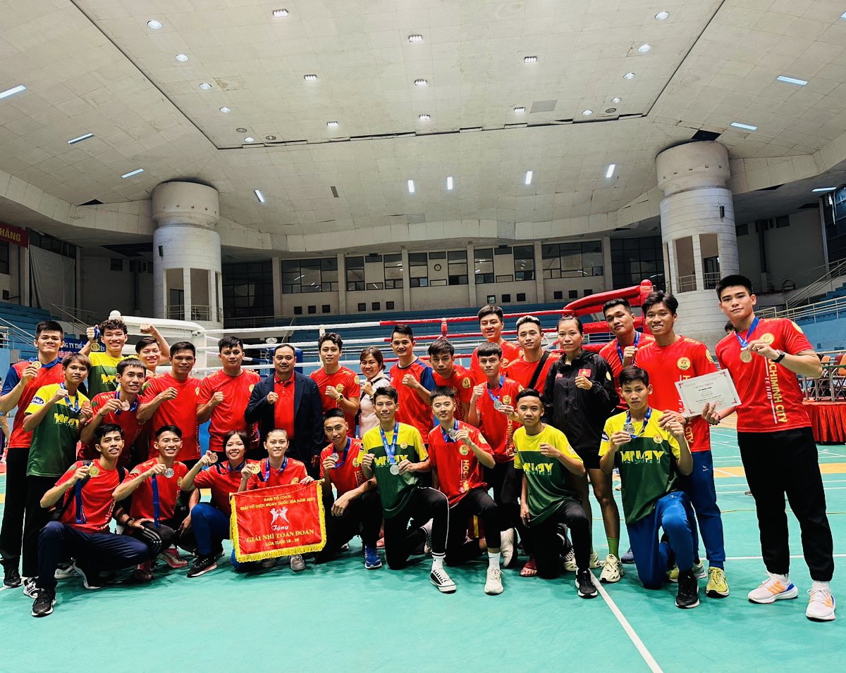 TP HCM về nhì tại Giải Vô địch Muay quốc gia 2023 - Ảnh 3.
