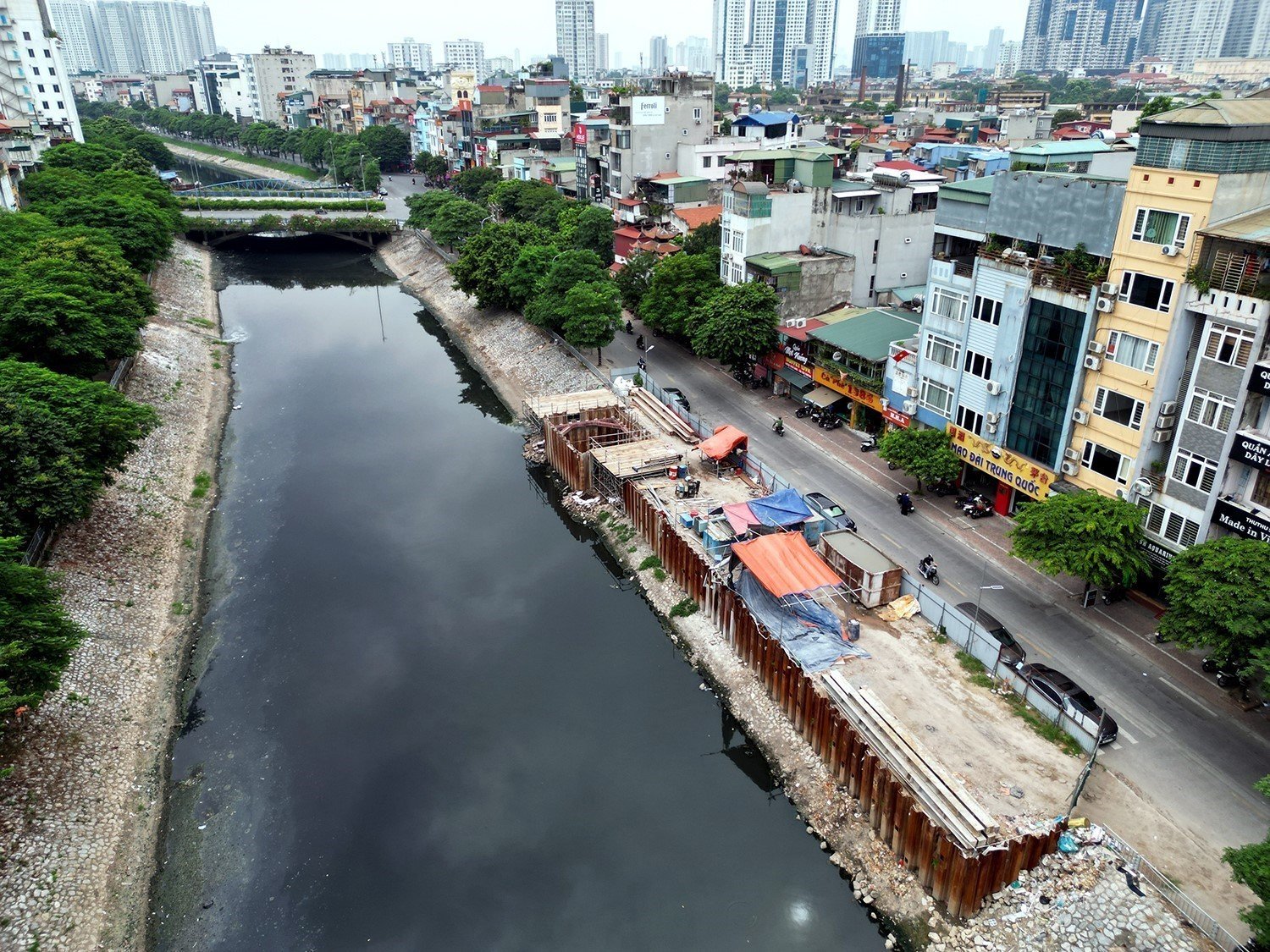 Hanoi will 5.100 Milliarden VND an Investitionskapital für das Projekt zur „Wiederbelebung“ des Lich-Flusses reduzieren