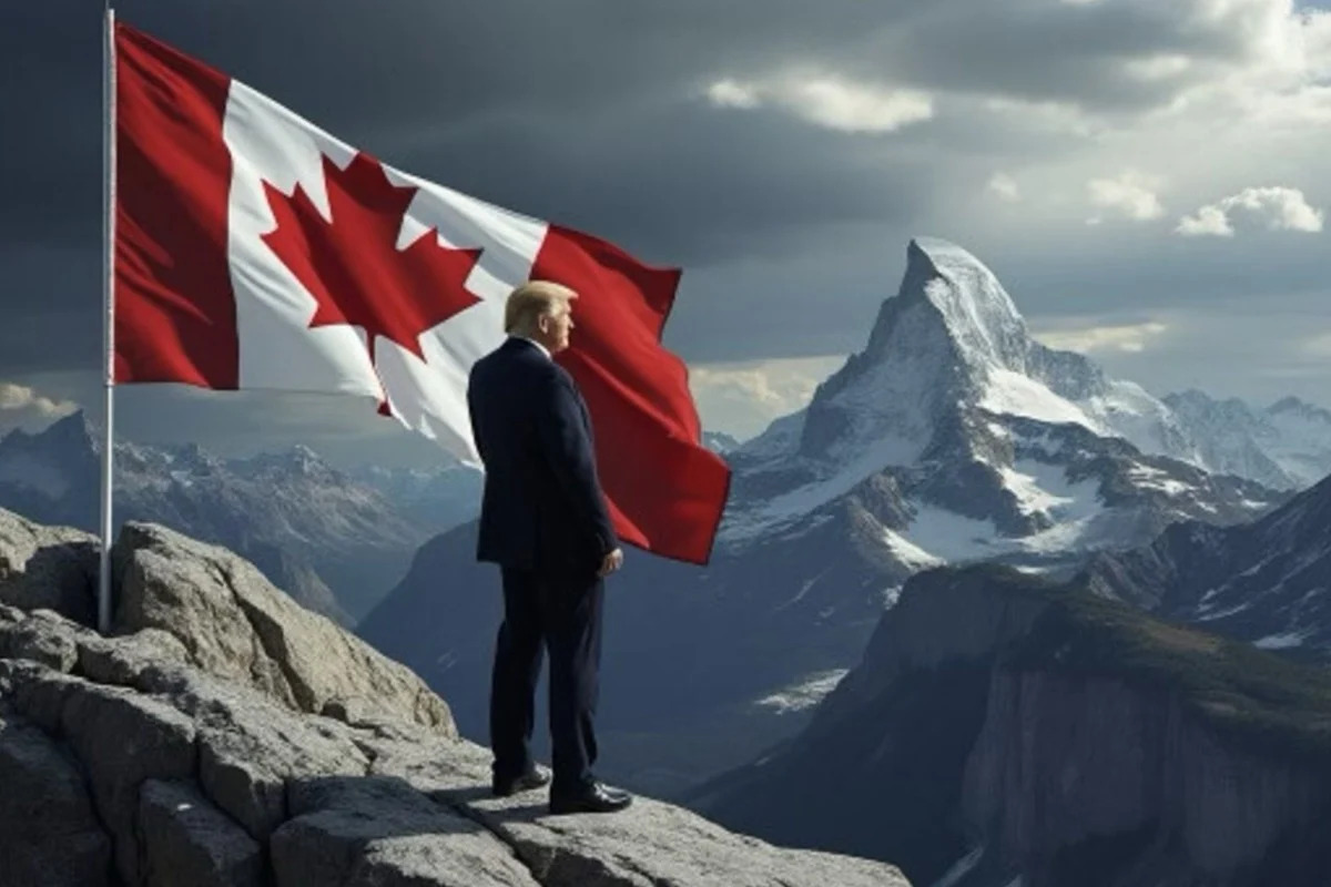 El señor Trump planea convertir Canadá, Groenlandia y el Canal de Panamá en territorios estadounidenses. Imagen 1