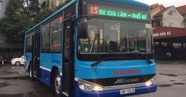 Hanoi adjusts the routes of 7 bus routes passing through Duong Bridge