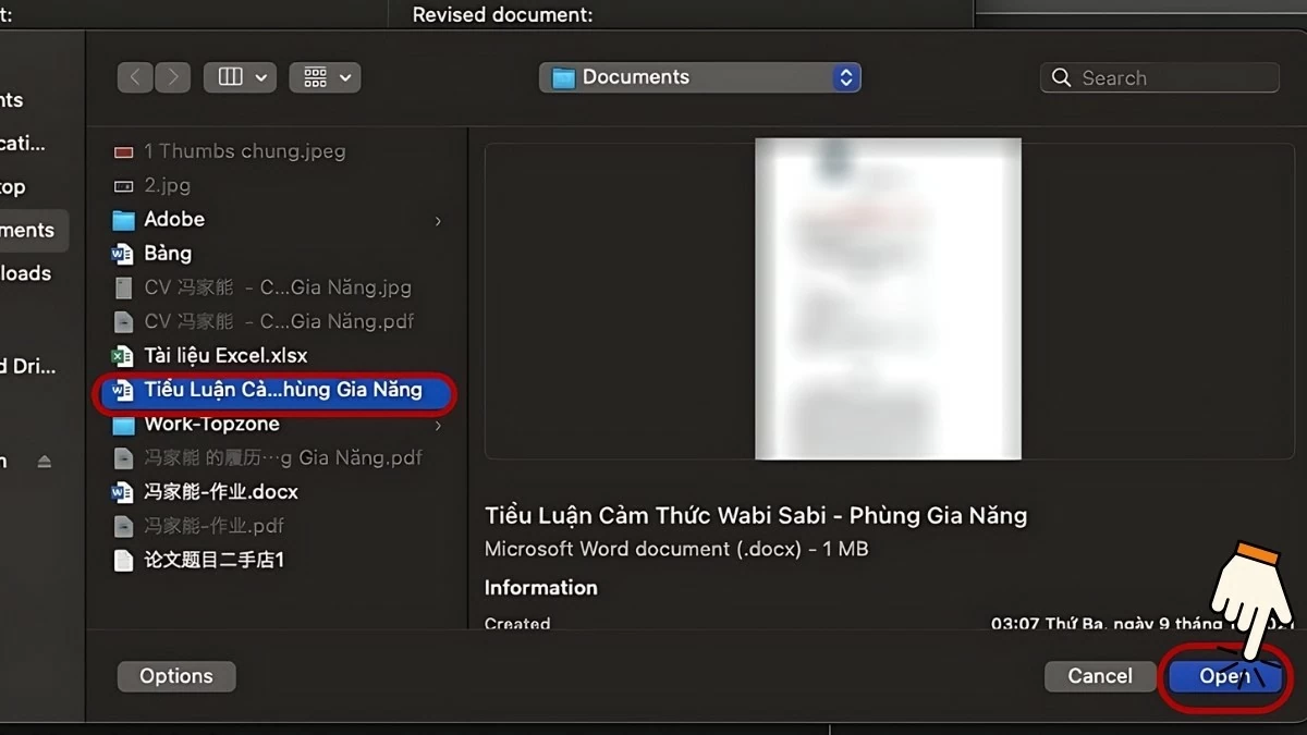 Tìm điểm khác nhau giữa 2 file Word nhanh chóng