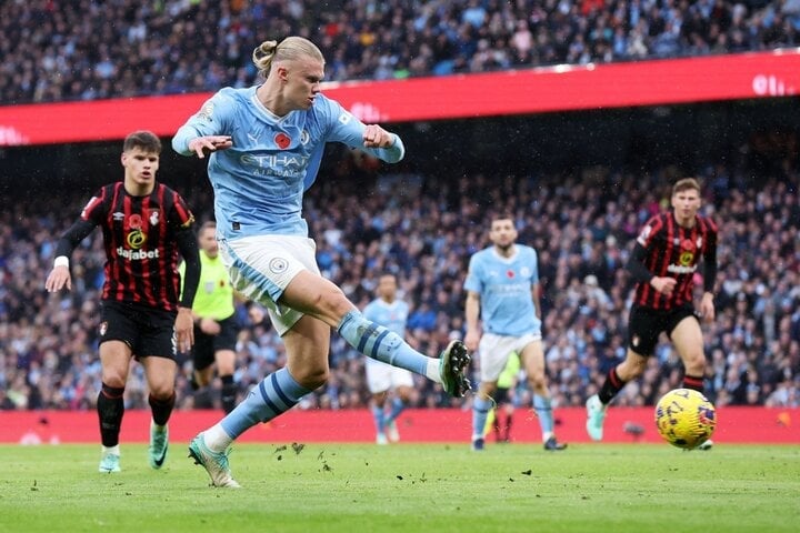 Haaland failed to score and was substituted early. (Photo: Getty Images)