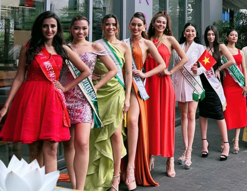 Nhan sắc xinh đẹp của dàn thí sinh Miss Earth 2023 khi 