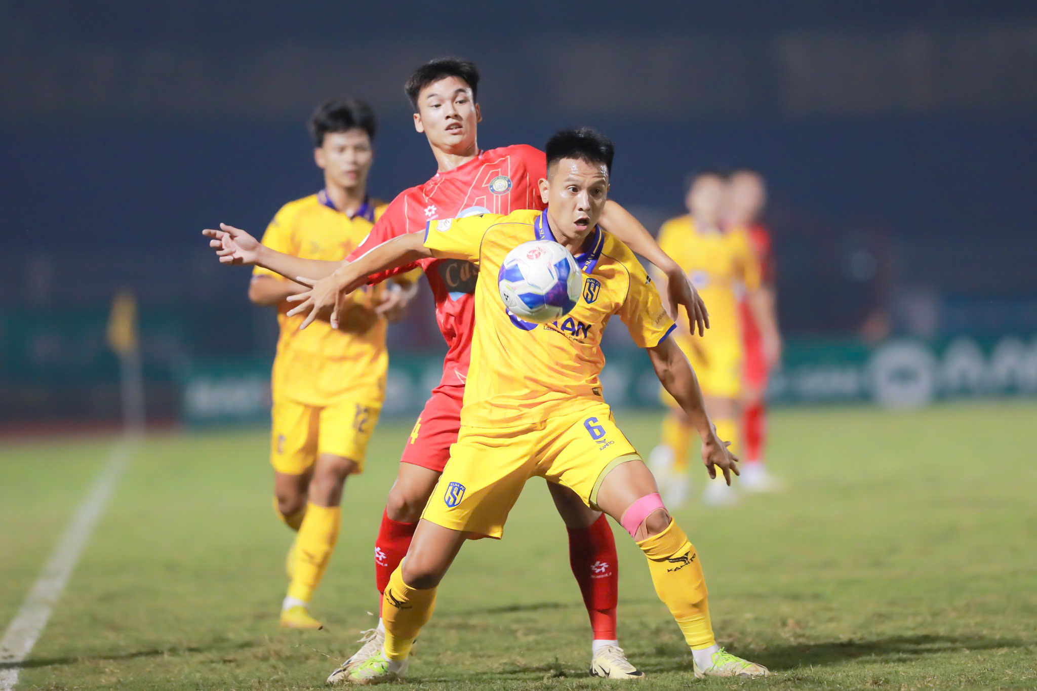 SLNA đang tìm kiếm chiến thắng đầu tiên tại V-League 2024 - 2025