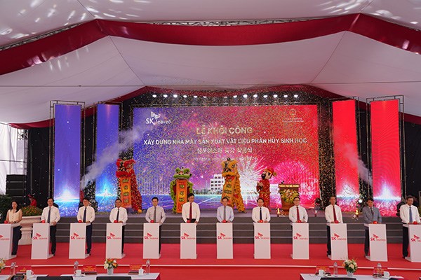 Building a 2,400 billion VND biodegradable material factory in Hai Phong