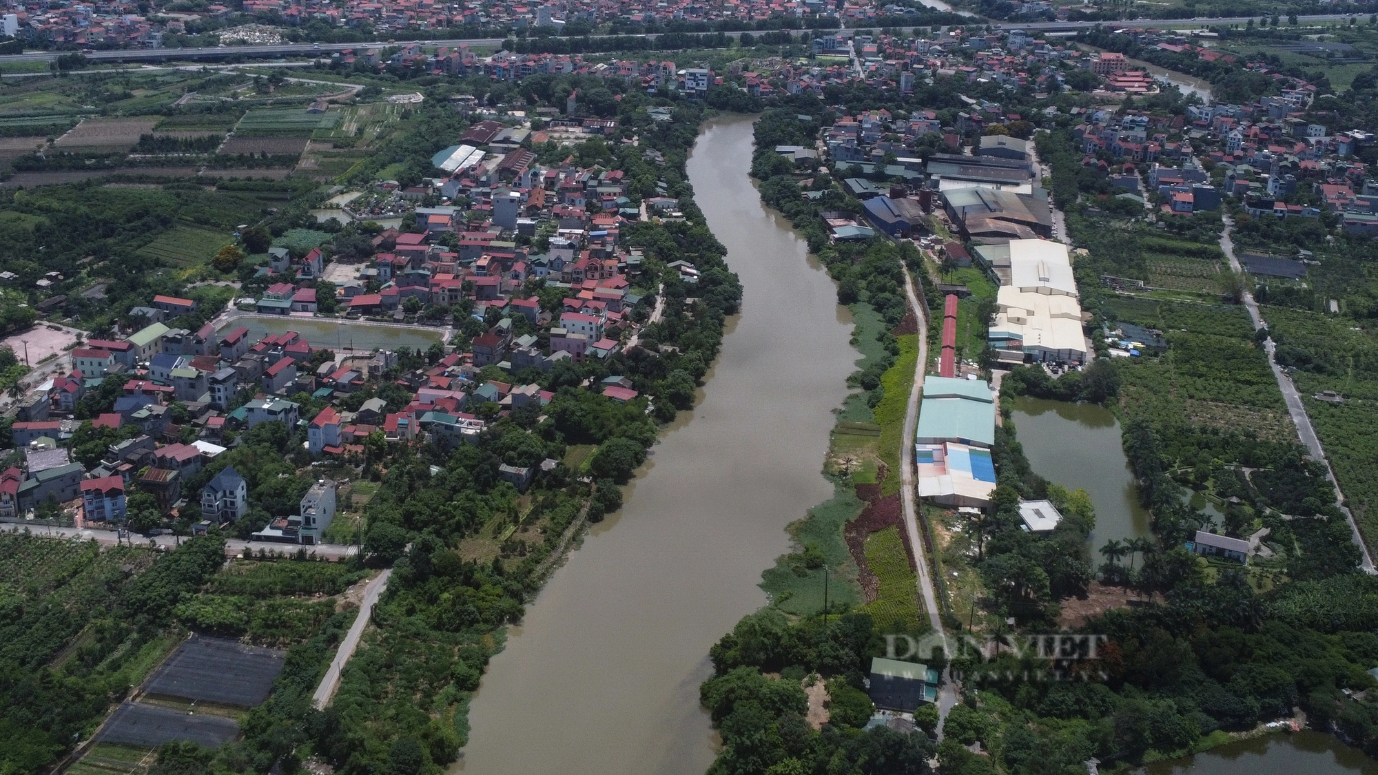 Nước sông Bắc Hưng Hải đen kịt- Ảnh 9.