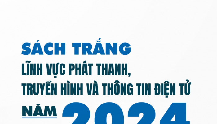 Công bố phát hành ‘Sách trắng lĩnh vực PTTH&TTĐT năm 2024’