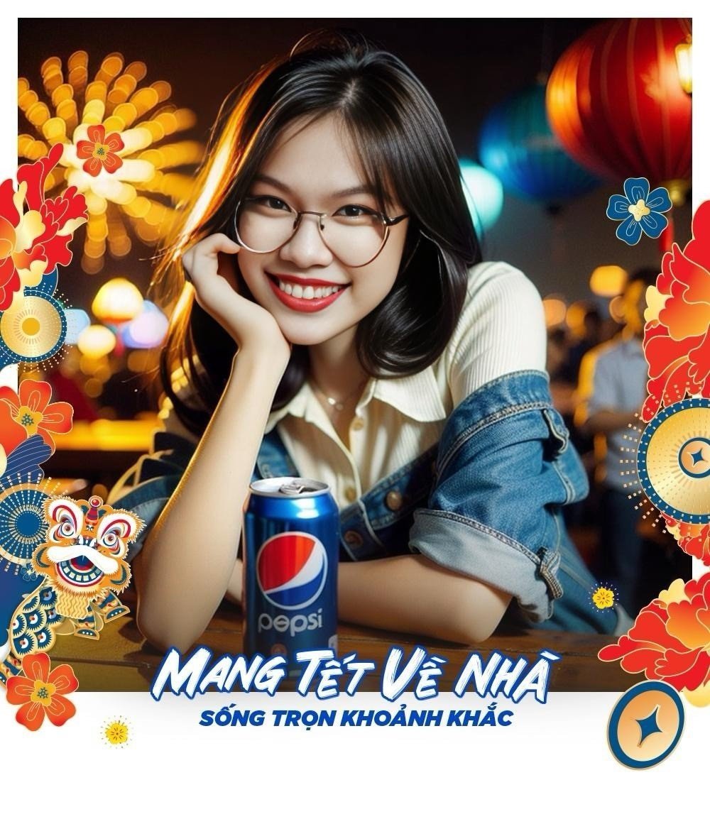 Pepsi ផ្តួចផ្តើមនិន្នាការនៃការផ្លាស់ប្តូរ AI avatars ដើម្បីអបអរ Tet - 1