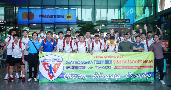 Das raue Wetter in Ho-Chi-Minh-Stadt hält zwei hervorragende Fußballteams aus dem Norden nicht auf