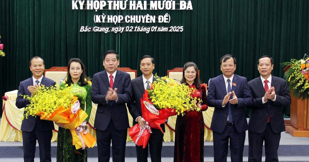 Bac Giang has new Chairman of the Provincial People's Council and People's Committee