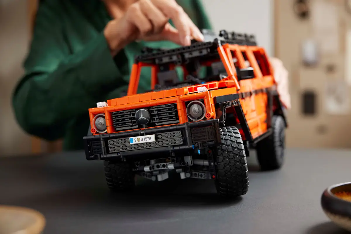 Lego ra mắt Mercedes G-Class mô hình có đầy đủ chức năng- Ảnh 3.