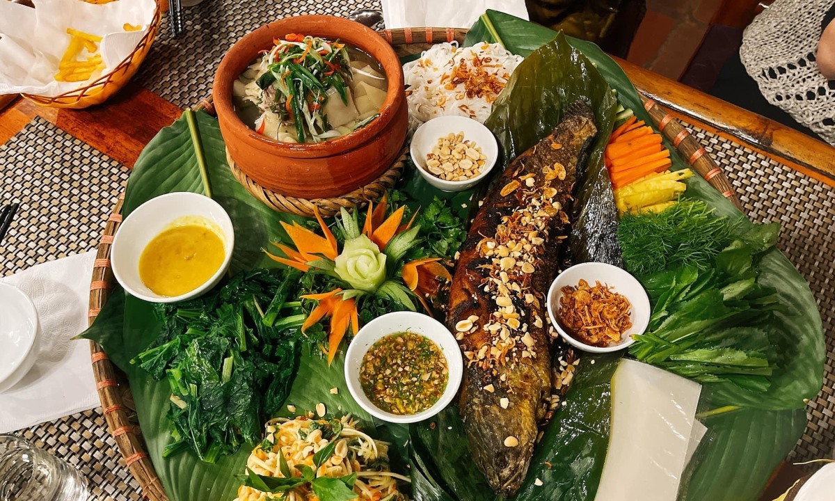 Genießen Sie thailändisches Essen in Pu Luong