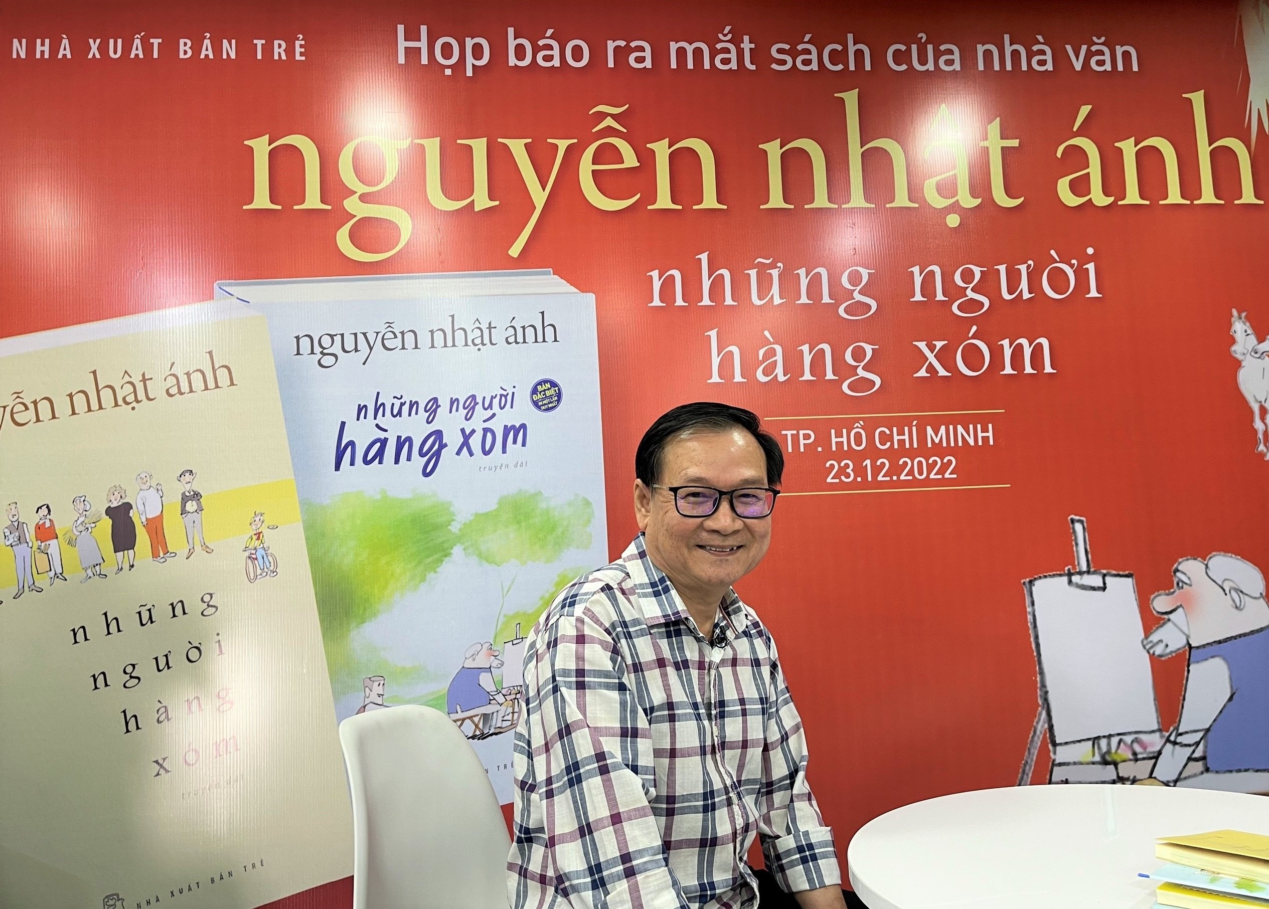 Thi viết - vẽ 'Nhà văn Nguyễn Nhật Ánh và tôi' - Ảnh 1.