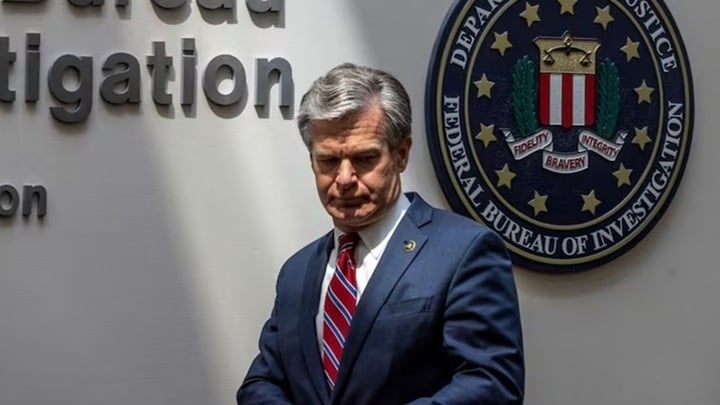 El director del FBI, Chris Wray, anunció que renunciará a principios del próximo año. (Foto: CBC)