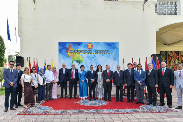 Celebrating the 56th Anniversary of ASEAN Founding Day in Morocco