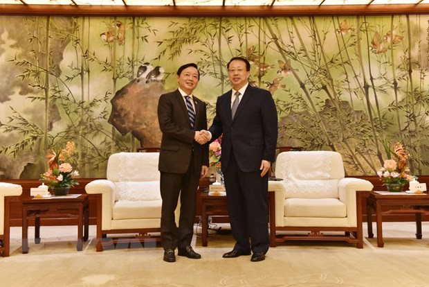 Vizepremierminister Tran Hong Ha fördert lokale Zusammenarbeit zwischen Vietnam und China