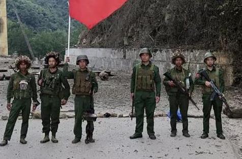 The army continued to conquer the border area of ​​Myanmar, picture 1.