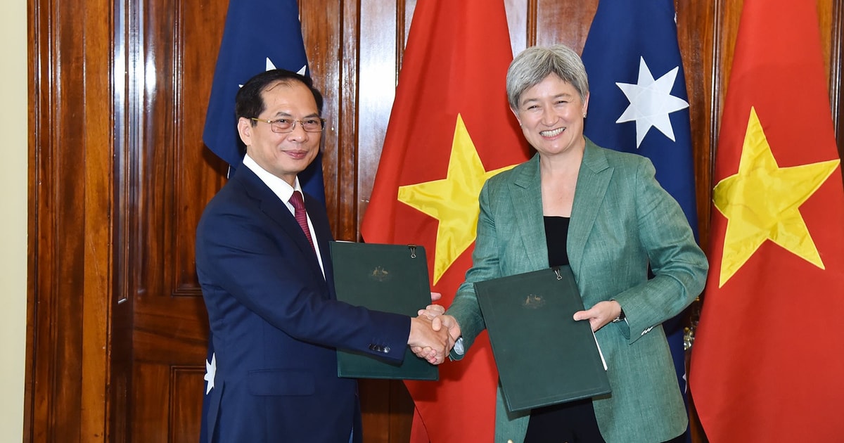 Vietnam und Australien unterzeichnen Aktionsplan zur Umsetzung einer umfassenden strategischen Partnerschaft für den Zeitraum 2024–2027