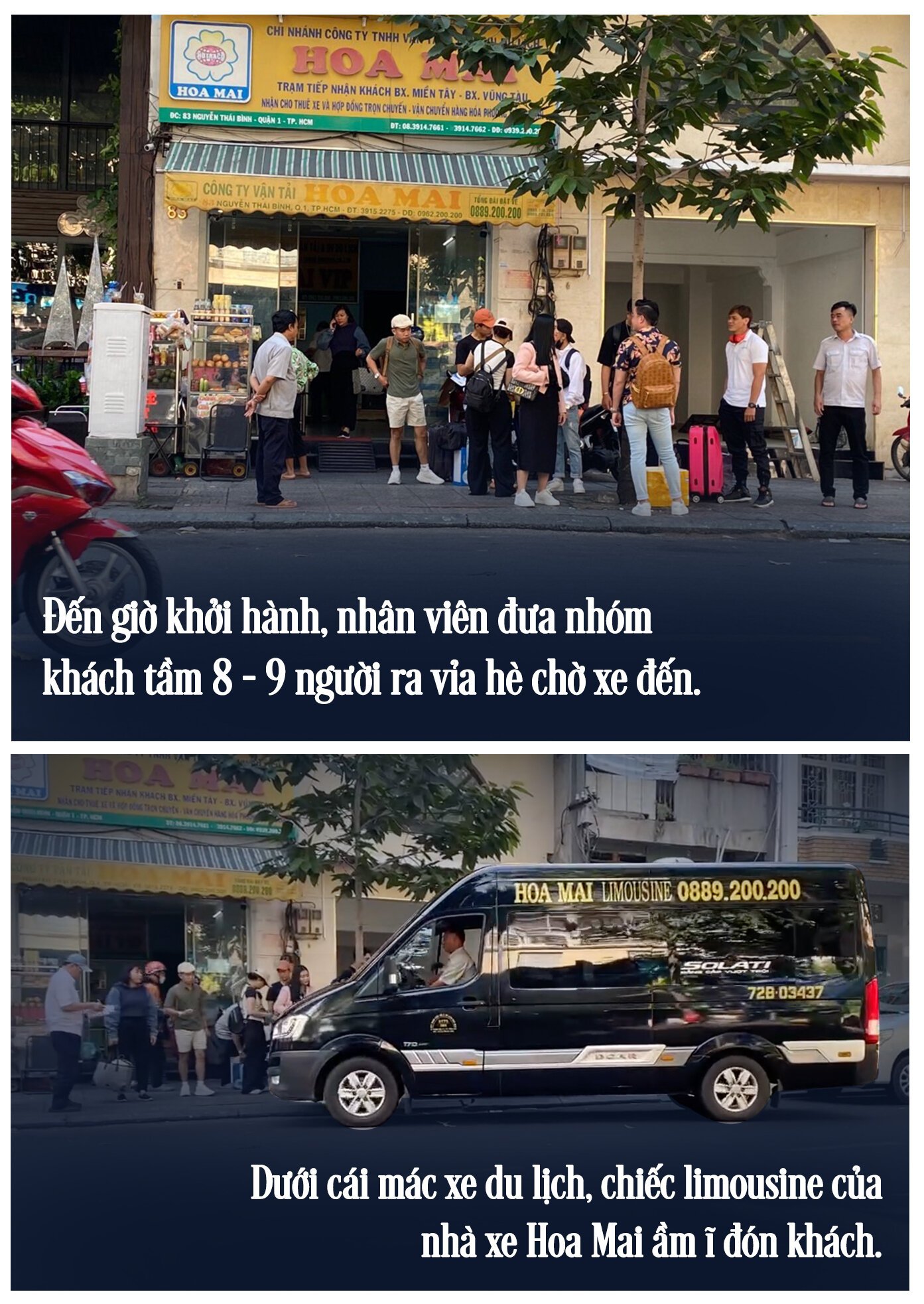 Despite being 'tightened', 'illegal buses and stations' still cause chaos in the center of Ho Chi Minh City - 8