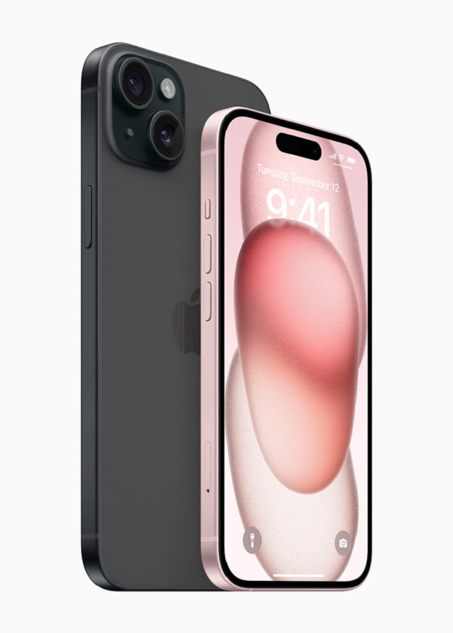 Camera của bộ đôi iPhone 15 thường đã lên tới 48 MP, giúp cho việc chụp ảnh và quay video sắc nét hơn. (Ảnh: Apple)