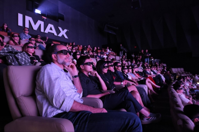 The first Imax Laser cinema in Vietnam with a capacity of nearly 300 seats.