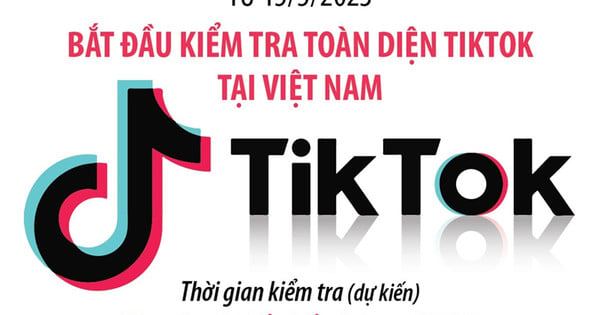 Bắt đầu kiểm tra toàn diện TikTok tại Việt Nam