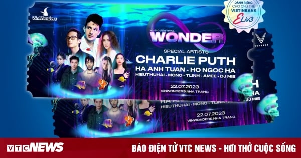 Cơ hội sở hữu chiếc vé quyền năng gặp Charlie Puth tại 8Wonder