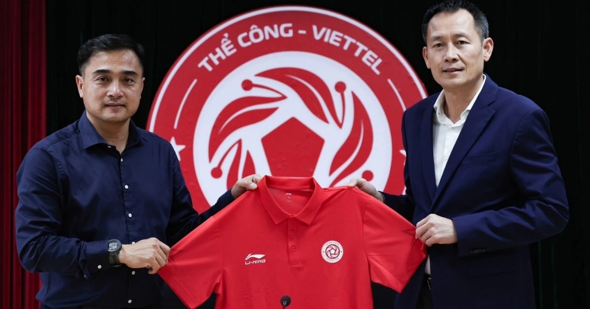 Trainer Duc Thang führt The Cong Viettel an und erklärt, dass das Team wunderbar spielen wird