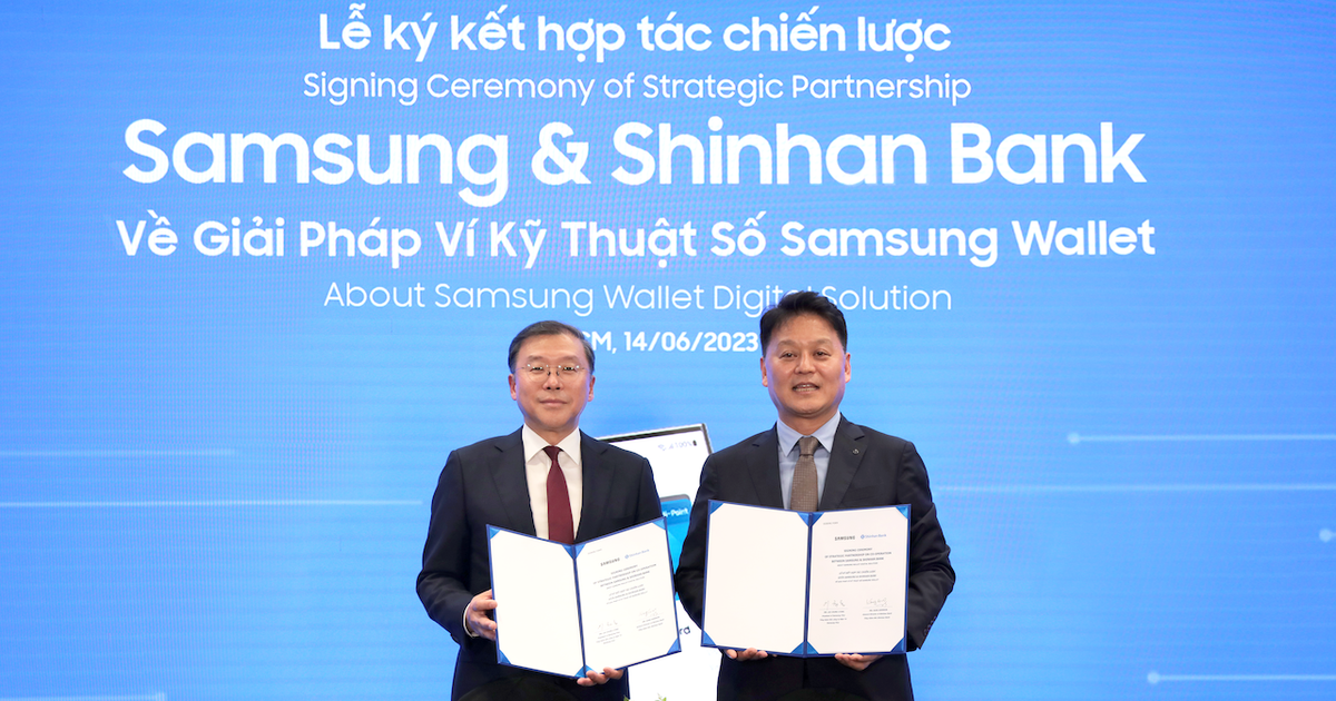 Samsung Vietnam et Shinhan Bank Vietnam proposent le portefeuille numérique Samsung Wallet aux utilisateurs mobiles