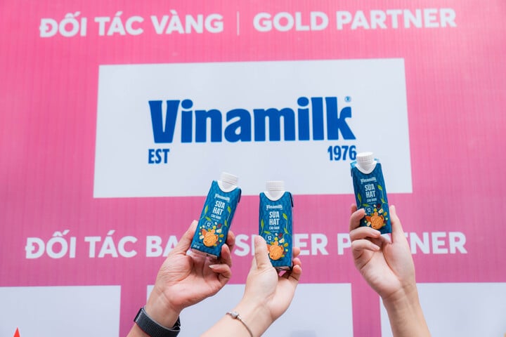 Vinamilk high protein nut milk is included in the race-kit of 11,000 runners.