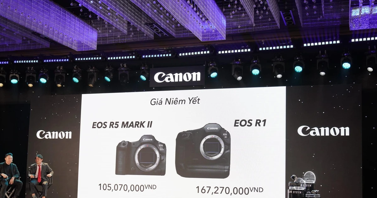 Canon lanza la EOS R1 y la EOS R5 Mark II en Vietnam