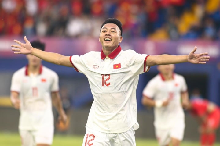 Thai Son shines at the U23 Vietnam level.