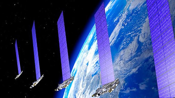 Des satellites pour le réseau Starlink de SpaceX